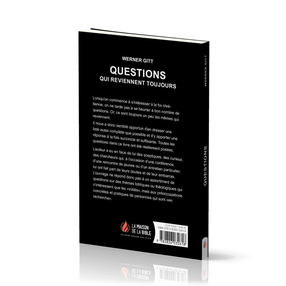 Questions qui reviennent toujours (nouvelle édition)