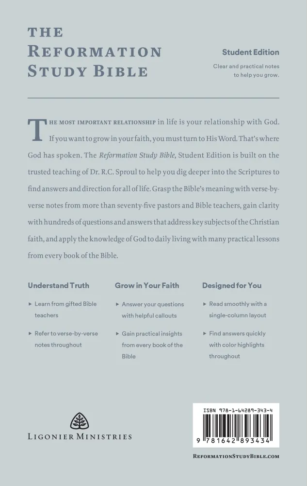 ESV - The Reformation Study Bible red brick leather