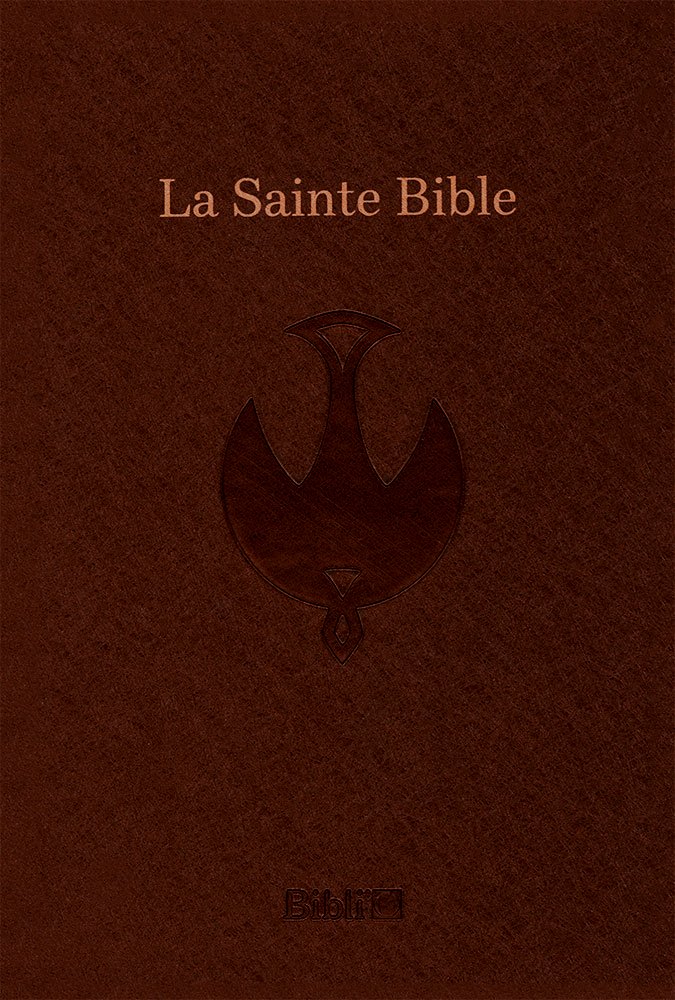 Bible Colombe souple brun