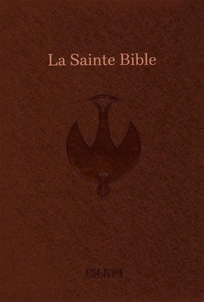 Bible Colombe souple brun
