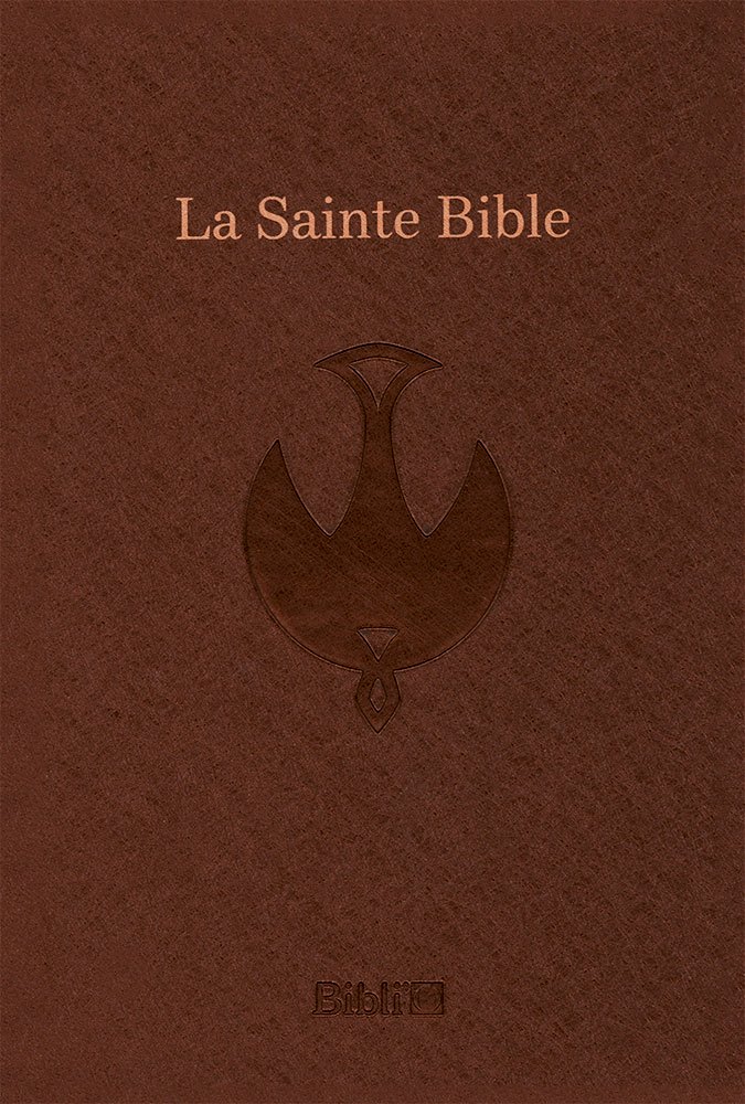 Bible Colombe souple brun