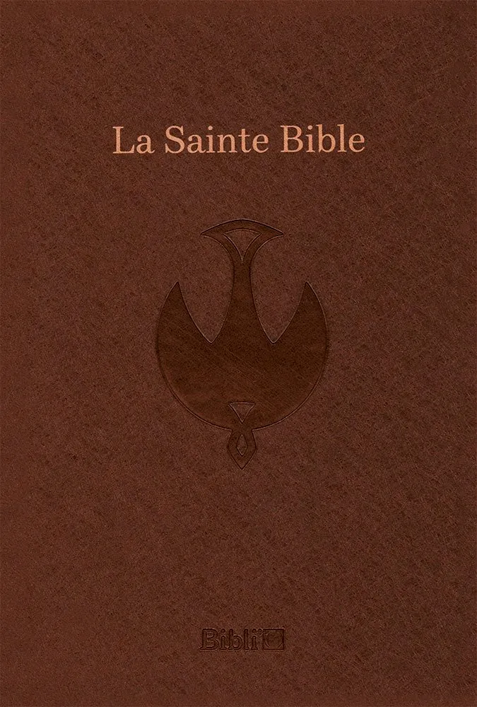 Bible Colombe souple brun