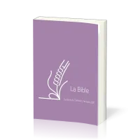Bible Semeur mini souple mauve zip