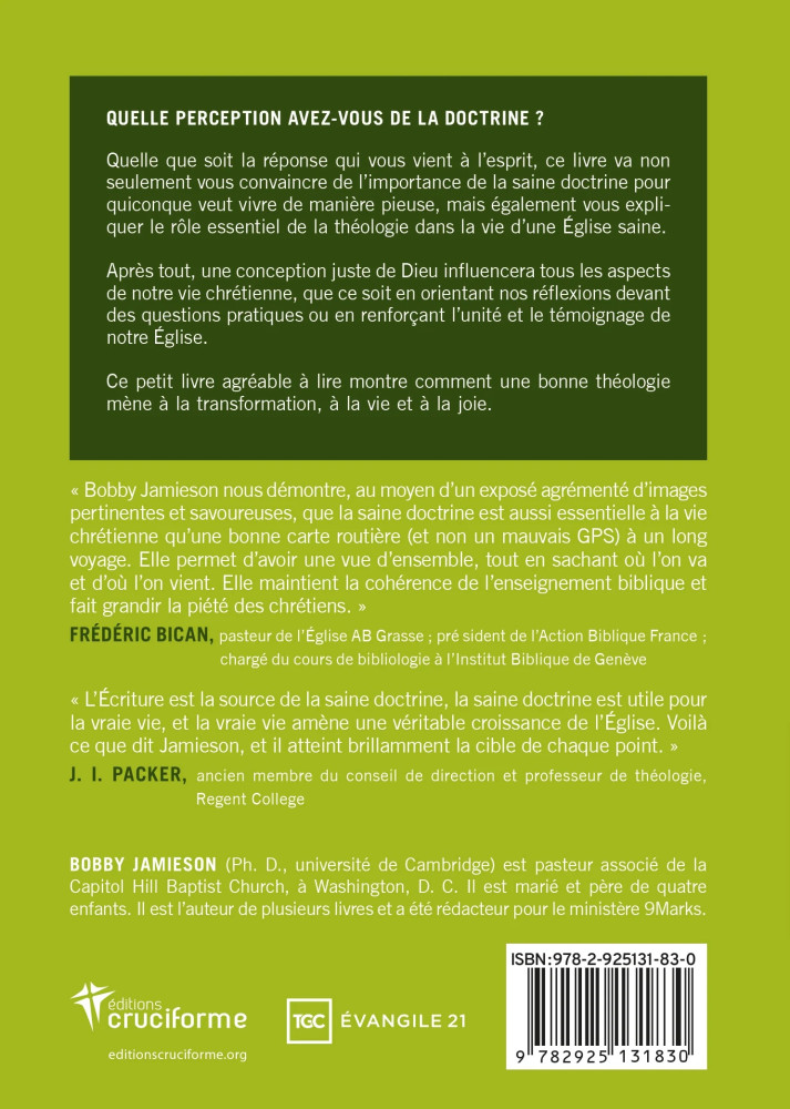 Saine doctrine, La - Comment une Église grandit dans l'amour et la sainteté de Dieu