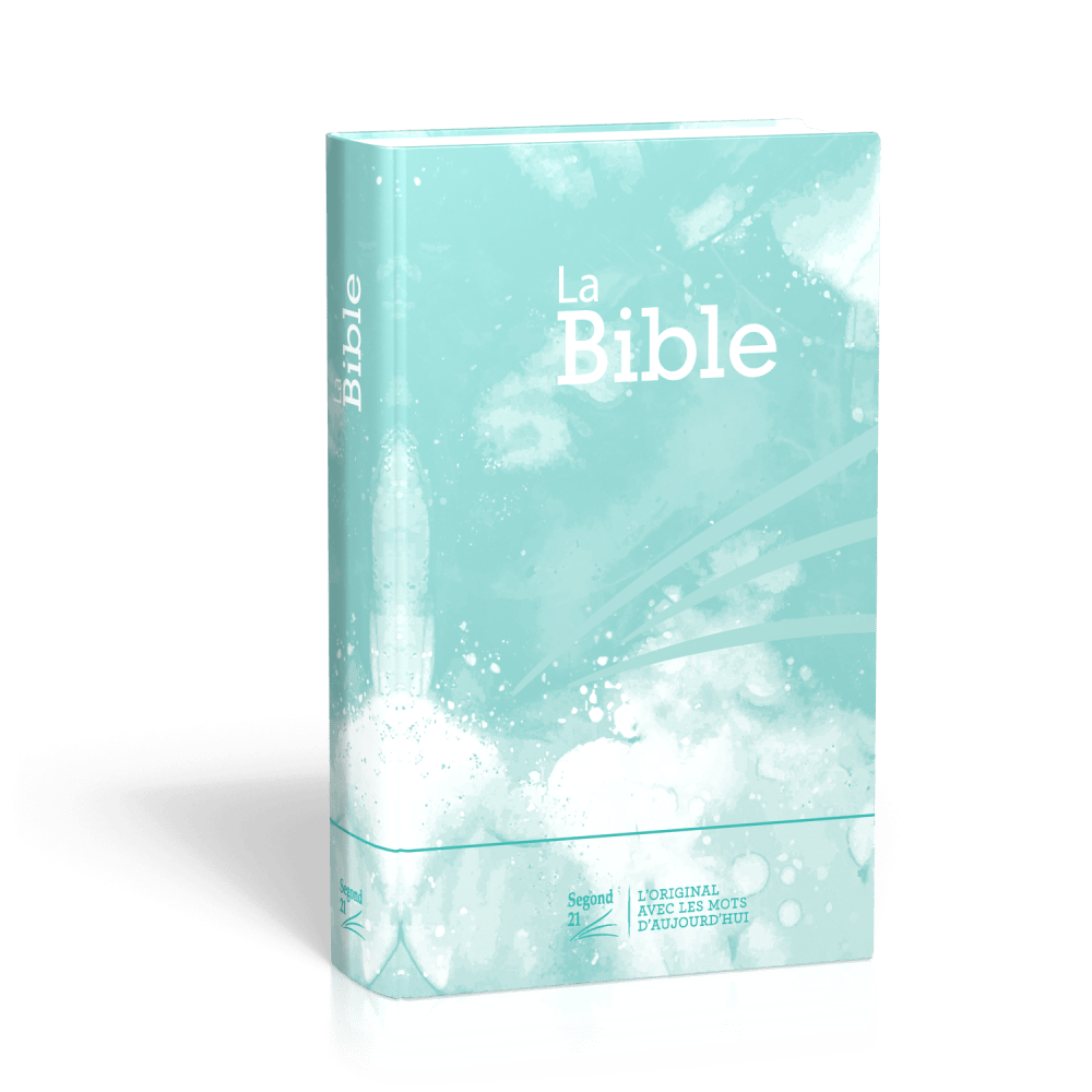 Bible SG21 rigide bleu lagon