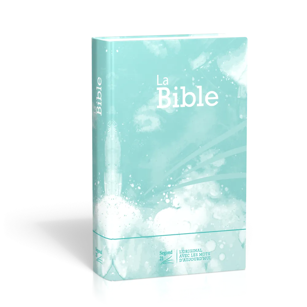 Bible SG21 rigide bleu lagon