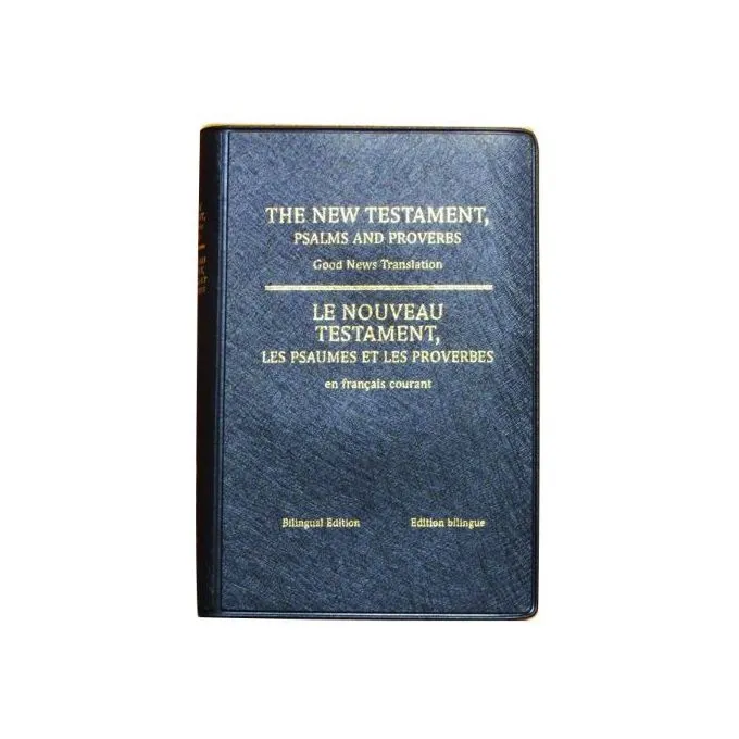 Nouveau Testament, Ps. et Pr. bilingue Fr/Ang - FC/Good News