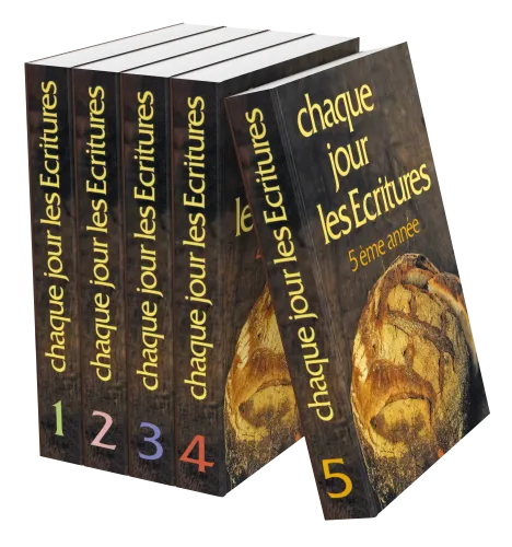 Chaque jour les écritures série - sans coffret