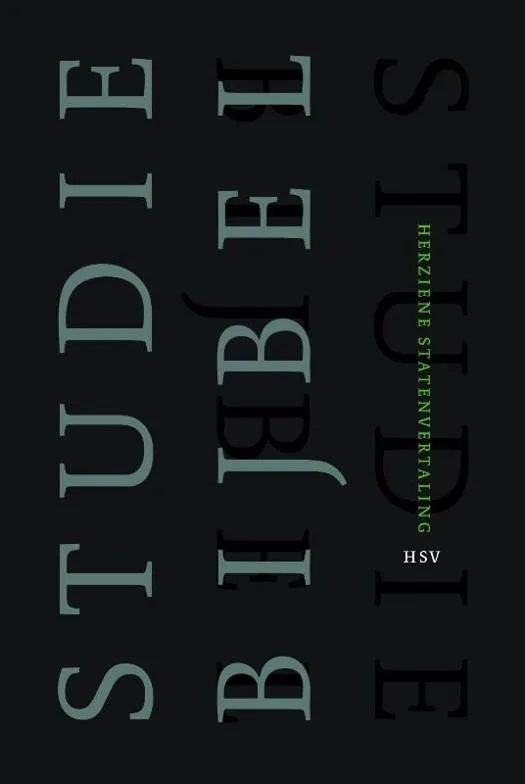 HSV - Studiebijbel antraciet