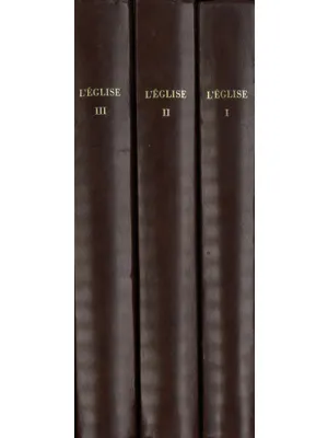 Eglise, L' - Une esquisse de son histoire pendant 20 siècles (série de 3 tomes)