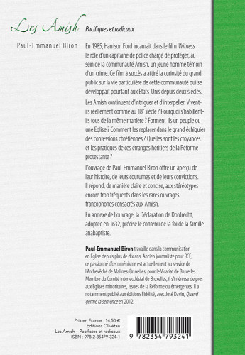 Amish, Les - Pacifiques et radicaux