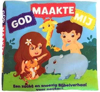 God maakte mij - zacht baby knisper boekje