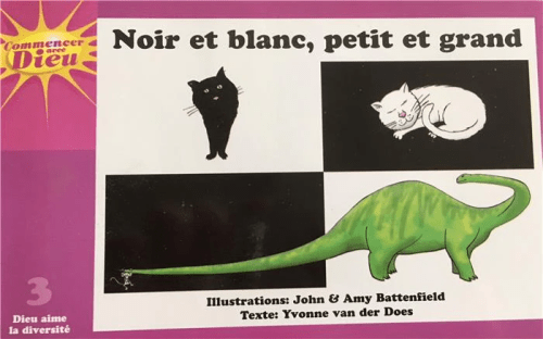 Noir et blanc, petit et grand