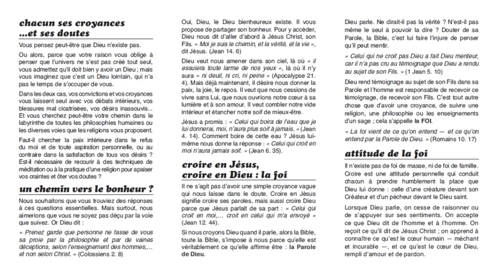 Foi en Jésus-Christ