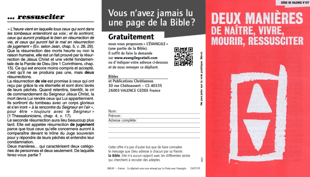 Deux manières de naître, ...