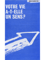 Ma vie a-t-elle un sens ?