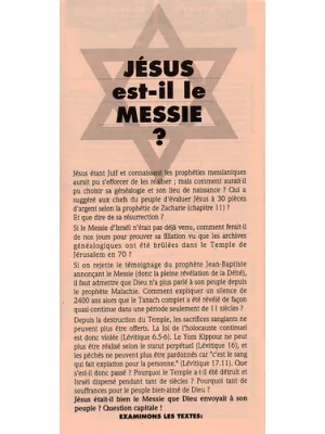 Jésus est-il le Messie ?