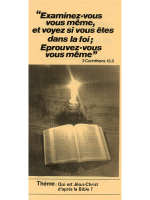 Qui est Jésus d'après la Bible ?