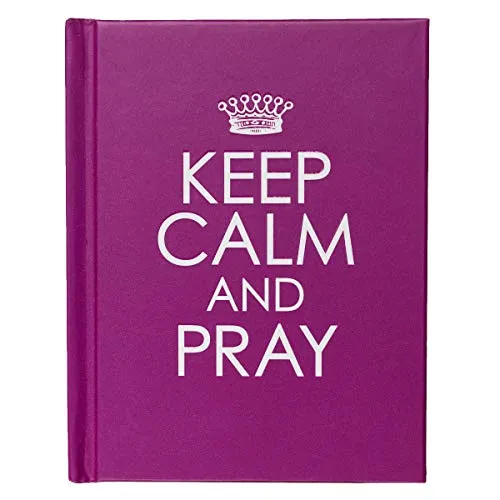 Giftbook Purple - Keep calm and pray