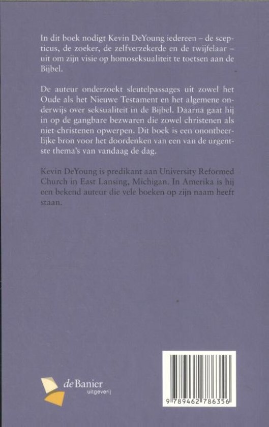 Wat de bijbel werkelijk leert over homoseksualiteit