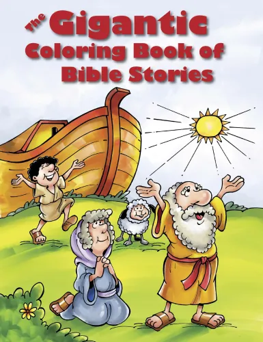 The gigantic coloring book of Bible stories