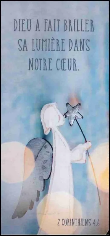 Marque-page magnet - 2 Corinthiens 4:6