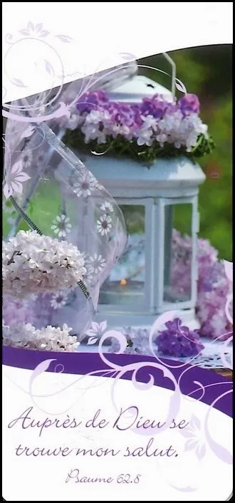 Marque-page magnet - Psaume 62:8