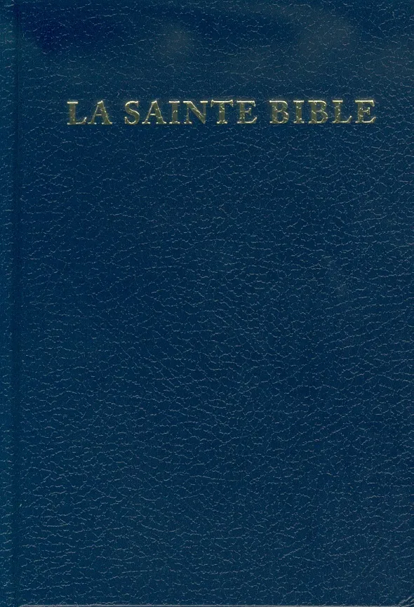 Bible Esaïe 55 rigide bleu