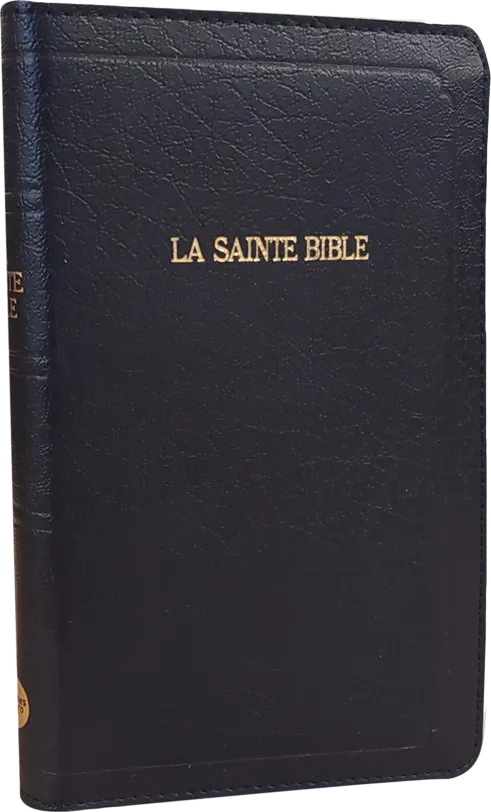 Bible Segond 1910 souple bleu zip