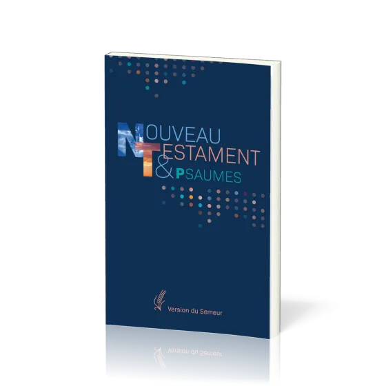 Nouveau Testament et Psaumes - souple bleu marine