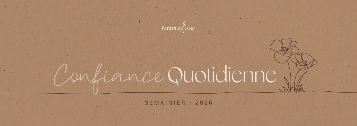 Calendrier - Confiance quotidienne (semainier)