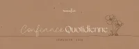 Calendrier - Confiance quotidienne (semainier)