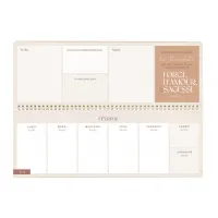 Calendrier - Confiance quotidienne (semainier)