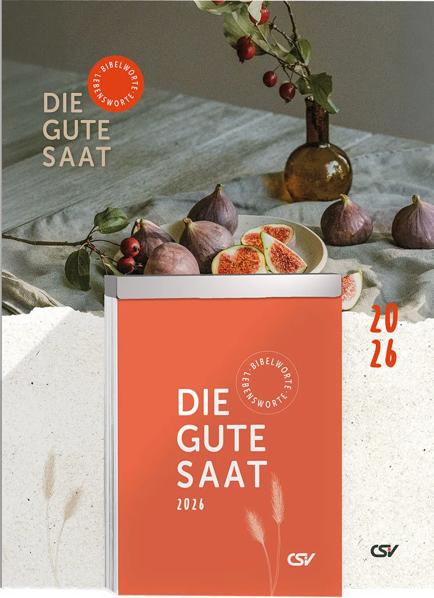 Calendrier Bonne Semence bloc et plaque (allemand)