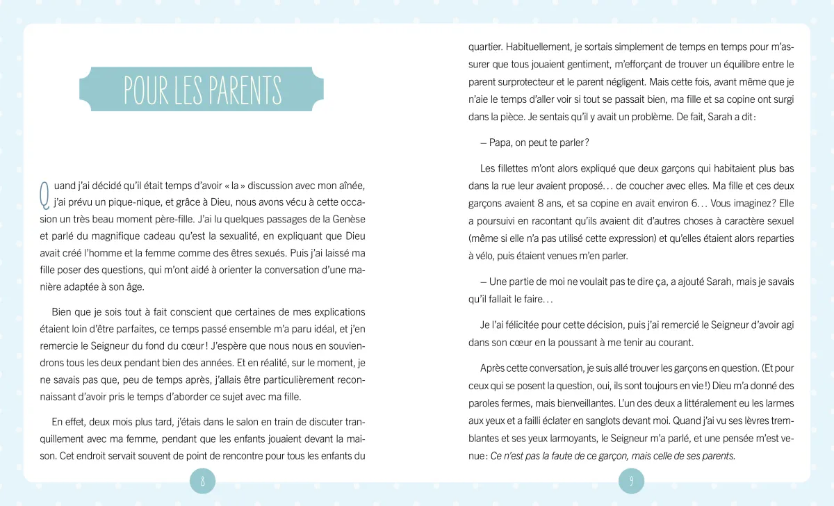 Et si on en parlait ? - La sexualité comme Dieu la voit. Un livre parent-enfant conçu pour 9-12 ans