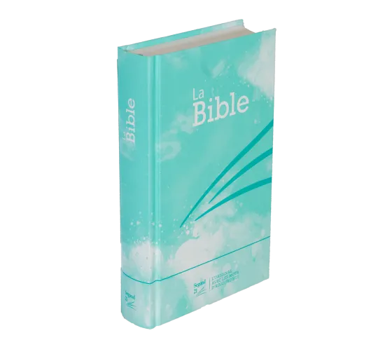 Bible SG21 rigide bleu lagon