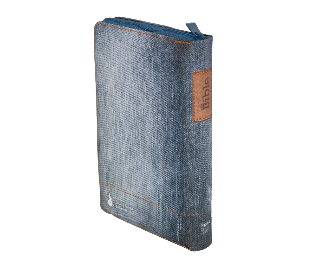 Bible SG21 souple Jeans toilée zip