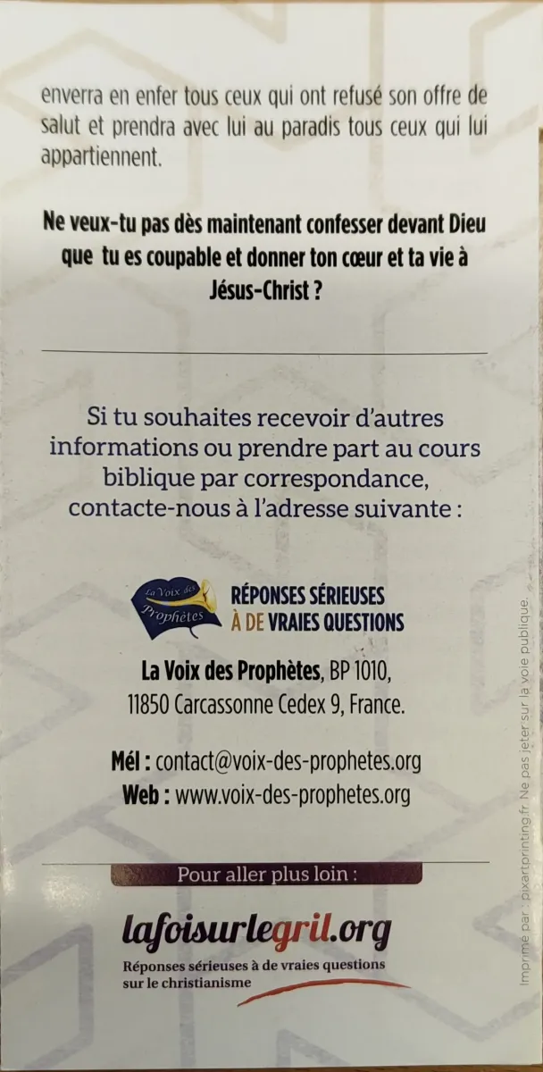 Peut-on être sûr d’aller au paradis?