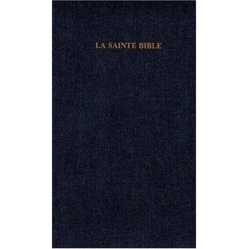 Bible Segond 1910 jeans onglets zip