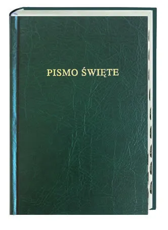 Bible rigide noir - polonais
