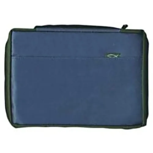 Housse L Ichtus bleue