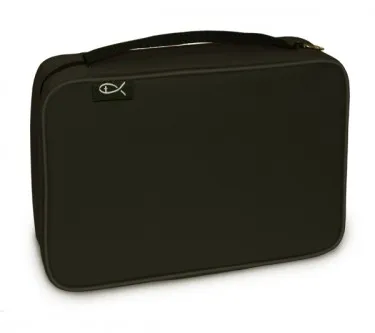 Housse compact ICHTUS tissus noir