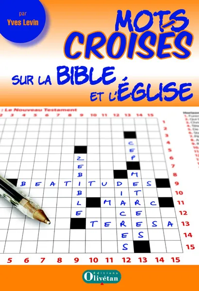 Mots croisés sur la Bible et l'église