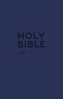 NIV pocket Bible blue zip