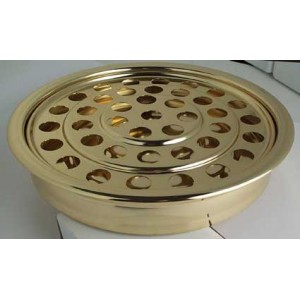 Base alu doré diamètre 32cm