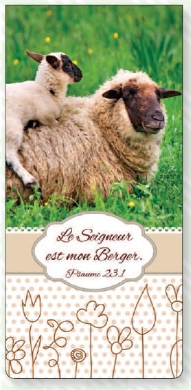 Marque-page magnet - Psaume 23:1