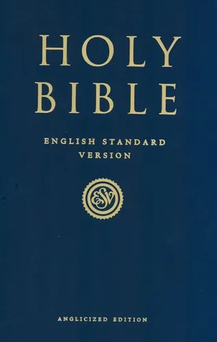 ESV Bible gift & award black anglicised