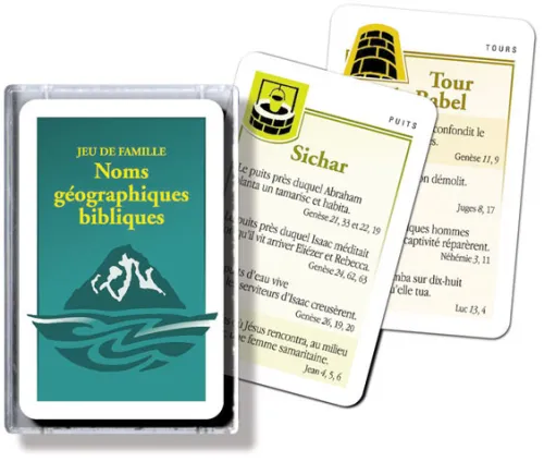 Jeu de Famille - Noms géographiques bibliques