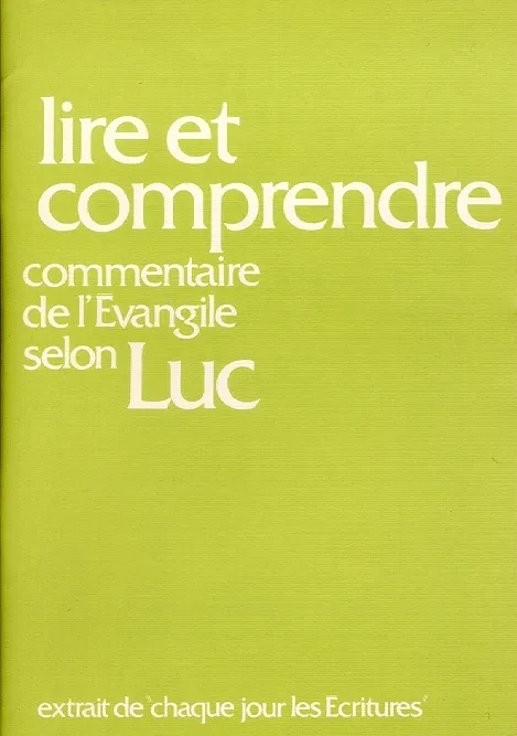 Lire et comprendre - Luc