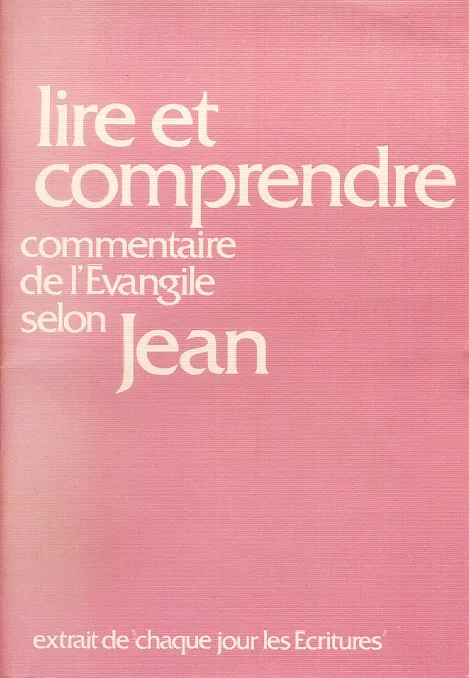 Lire et comprendre - Jean